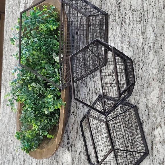 Hobby Lobby Accents 3 Wall Hanging Baskets Poshmark